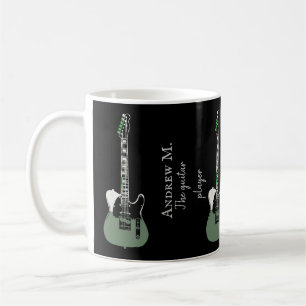 Guitare électrique / tasse de café guitariste