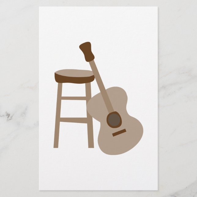 Guitare et outil (Devant)