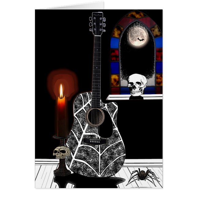 Guitare gothique (Devant)