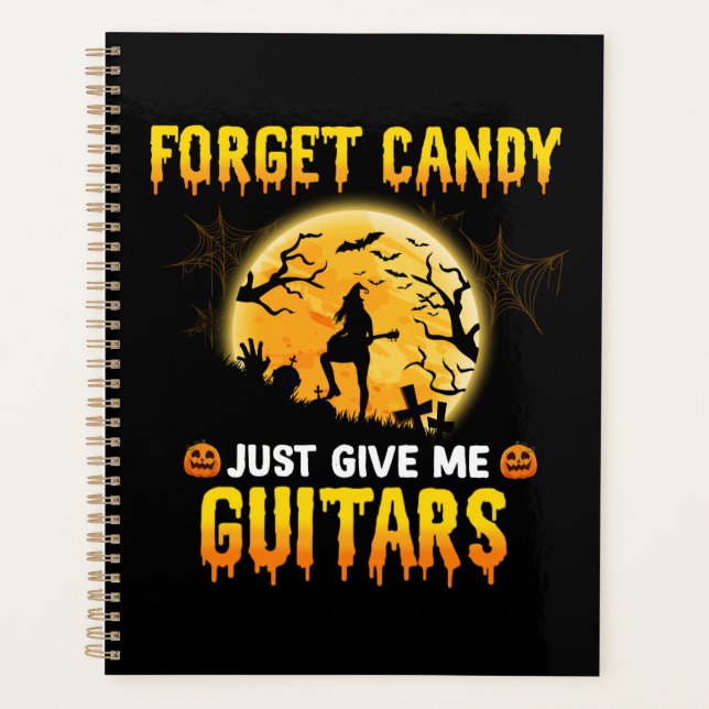 Guitare Jouer Sorcière Oublier Bonbons Juste Me Do (Devant)