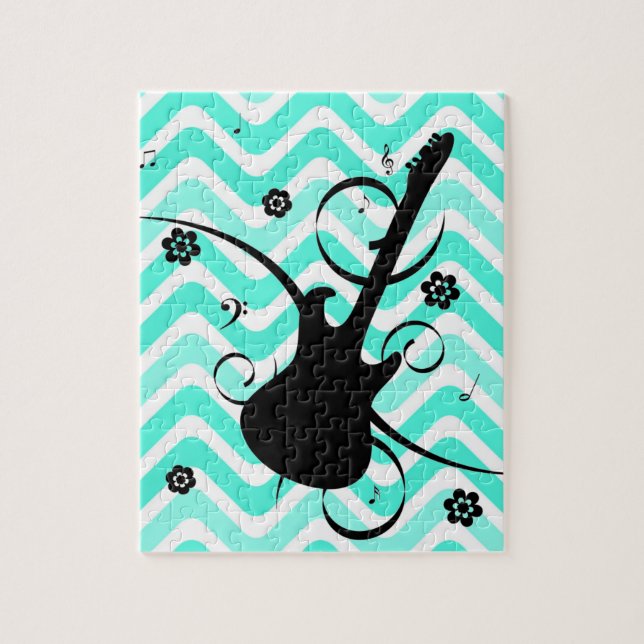 Guitare Puzzle (Vertical)