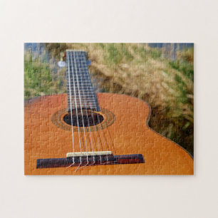 Guitare / Puzzle de photo aux instruments de musiq