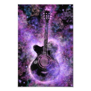 Guitare Rock N Roll Photo Impression Peinture de M