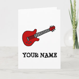 Guitare rouge Rockin'