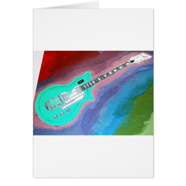 Guitare verte (Devant)