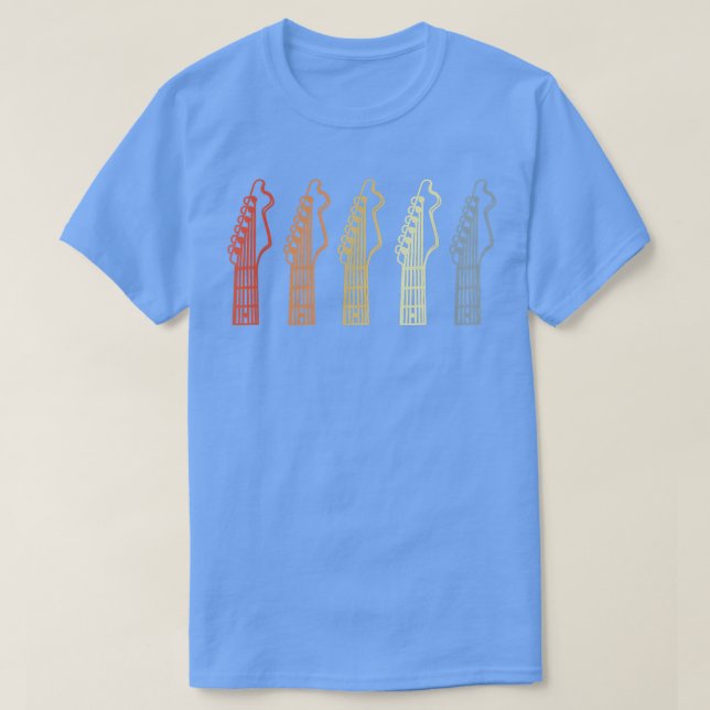 Guitares électriques T-shirt guitariste 102 (Design devant)