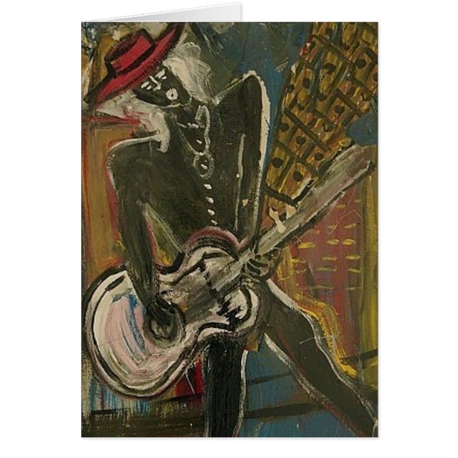 Guitariste Abstrait V (Devant)