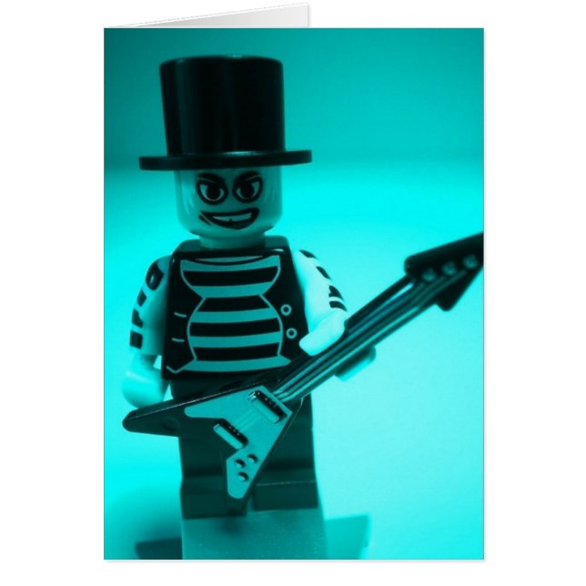 Guitariste d'Emo Minifig fait sur commande par (Devant)