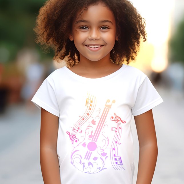 Guitariste Guitare Lecteur Musique Girl T-shirt (Guitarist Guitar Player Music Girl T-Shirt)