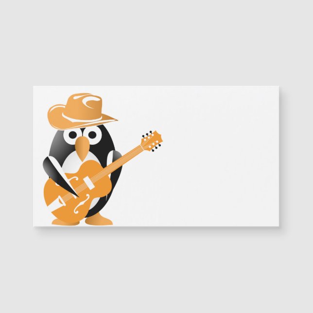 Guitariste pingouin (Devant)