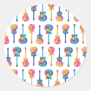 GUITARS STICKERS personnalisables