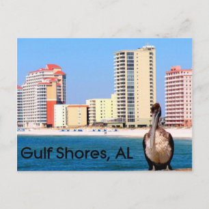 GULF SHORES Pier Carte postale