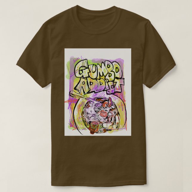 Gumbo drogué TShirt (Design devant)