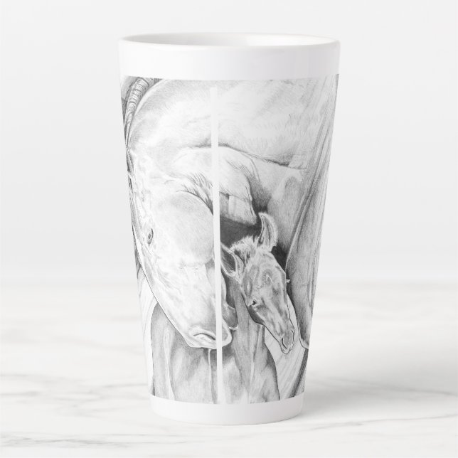 Gunner & Tommy LG(ballpoint) Latte Mug (Devant)