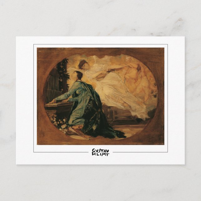 Gustav Klimt #11 - Carte postale Art (Devant)