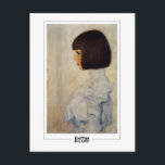 Gustav Klimt #187 - Carte postale Art<br><div class="desc">Gustav Klimt - Portrait D'Hélène 1898. Carte postale Art & signature #187 par The Zedign House. Pour plus d'images et de dessins de Gustav Klimt - Peintures et dessins,  visitez https://books.zedign.com/zas/166.html</div>