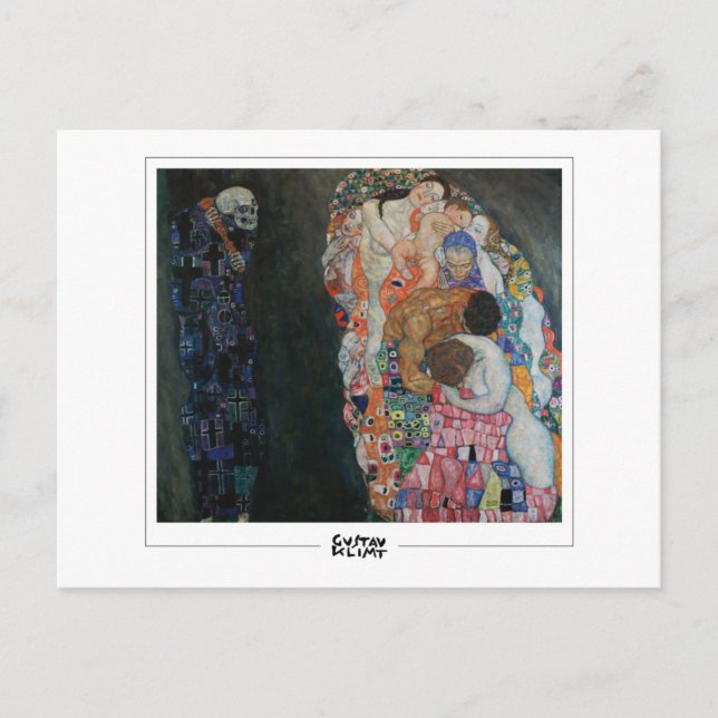 Gustav Klimt #257 - Carte postale d'art fin (Devant)
