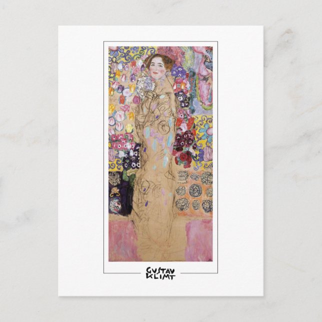 Gustav Klimt #285 - Carte postale d'art fin (Devant)