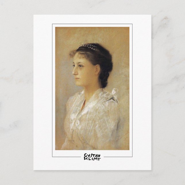 Gustav Klimt #345 - Carte postale d'art fin (Devant)