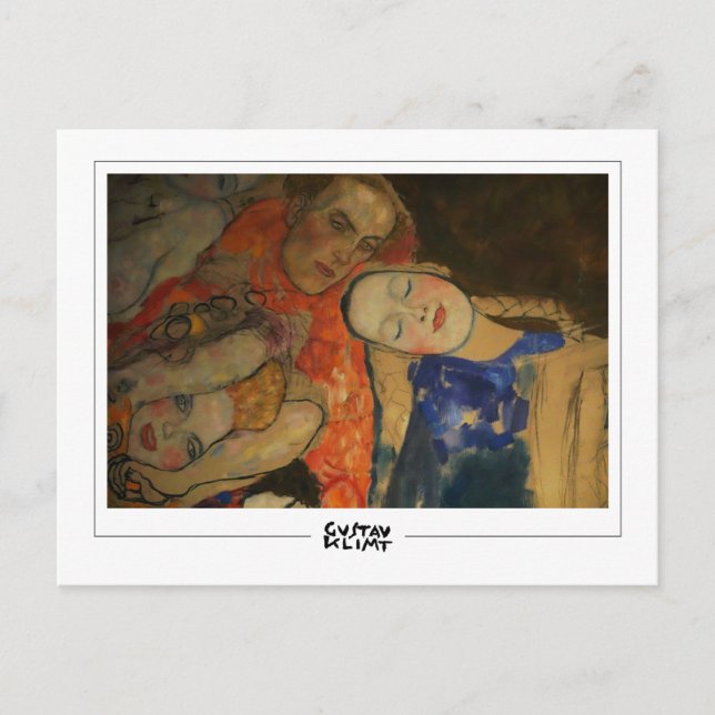 Gustav Klimt #42 - Carte postale d'art fin (Devant)
