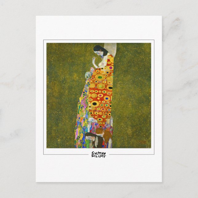 Gustav Klimt #4 - Carte postale d'art fin (Devant)