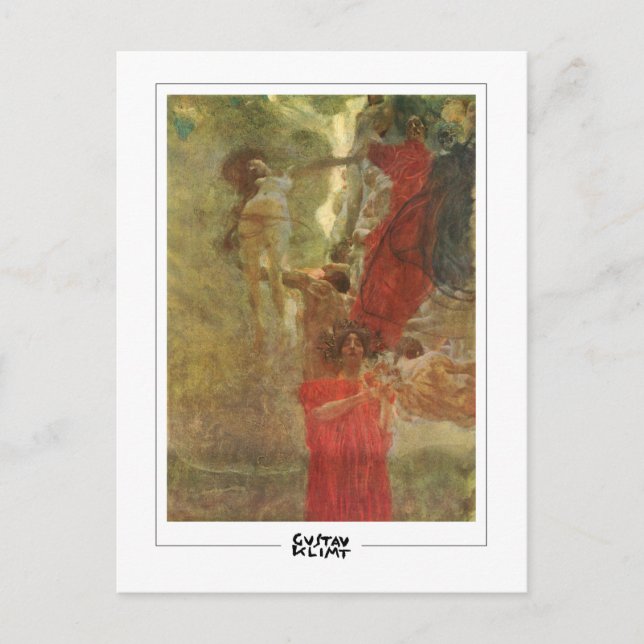 Gustav Klimt #562 - Carte postale d'art fin (Devant)