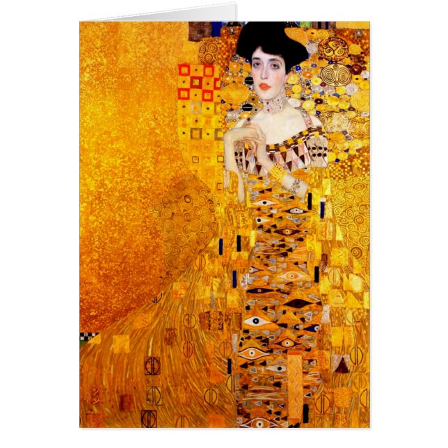 Gustav Klimt Adele Bloch-Bauer Art Nouveau Vintage (Devant)