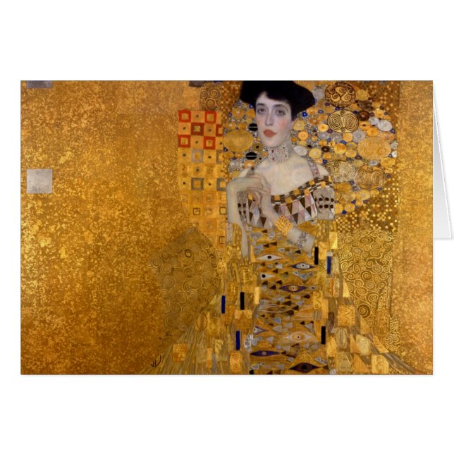 Gustav Klimt - Adele Bloch-Bauer I. (Devant horizontal)