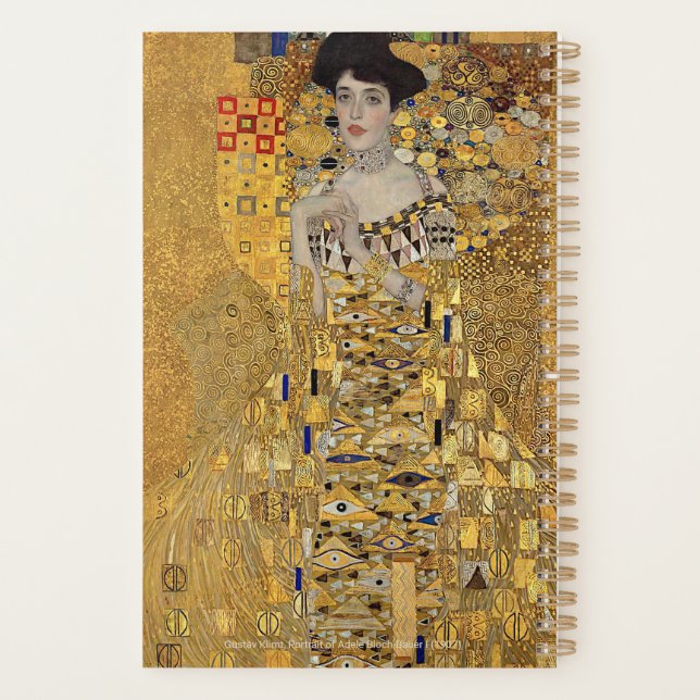 Gustav Klimt – Adele Bloch-Bauer – Texte personnal (Dos)