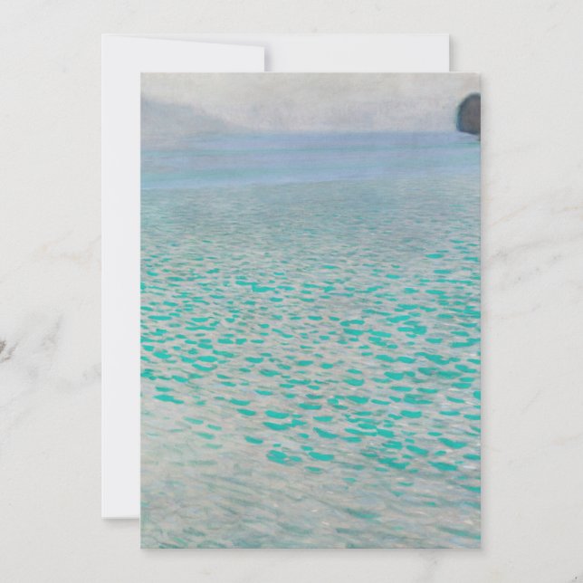 Gustav Klimt - Attersee (Devant)