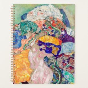 Gustav Klimt - Bébé / Berceau