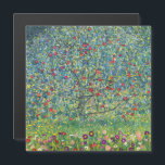 Gustav Klimt - Carte magnétique Apple Tree<br><div class="desc">Apple Tree I - Gustav Klimt,  Huile sur toile,  1907</div>