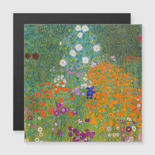 Gustav Klimt - Jardin de fleurs