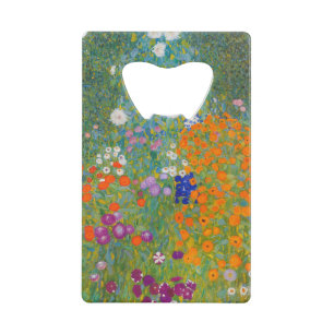 Gustav Klimt - Jardin de fleurs