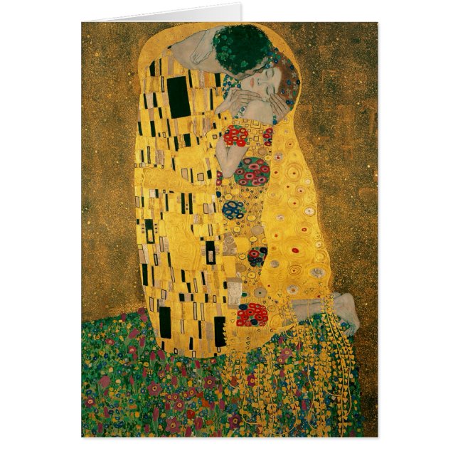 Gustav Klimt La Galerie du baiser (Amoureux) HD Vi (Devant)