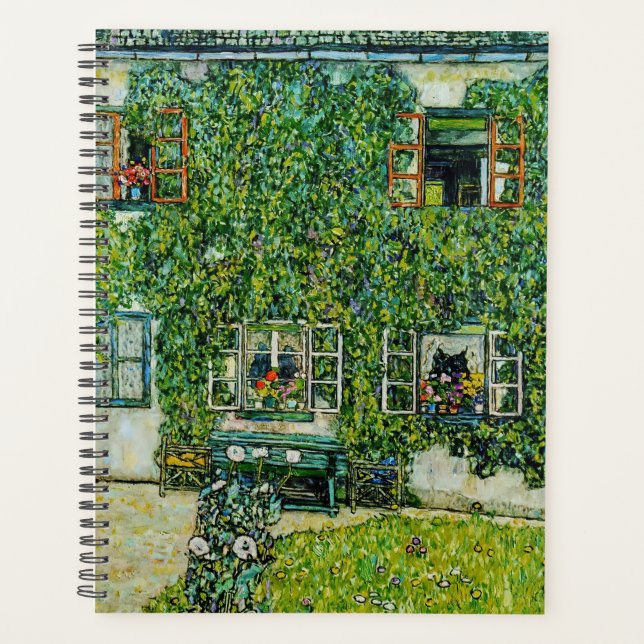 Gustav Klimt - La Maison de Guardaboschi (Devant)