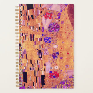 Gustav Klimt Le Baiser Violet