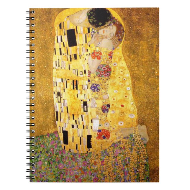 Gustav Klimt le carnet de baiser (Devant)