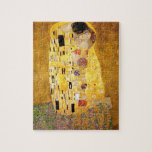 Gustav Klimt le puzzle de baiser<br><div class="desc">Gustav Klimt le puzzle de baiser. Peinture à l'huile d'illustration sur la toile à partir de 1907-1908. Le baiser est la peinture la plus connue de Gustav Klimt, un beau travail représentant la taille de sa période d'or. Un cadeau parfait pour les amants du symbolisme autrichien, le Gustav Klimt, et...</div>