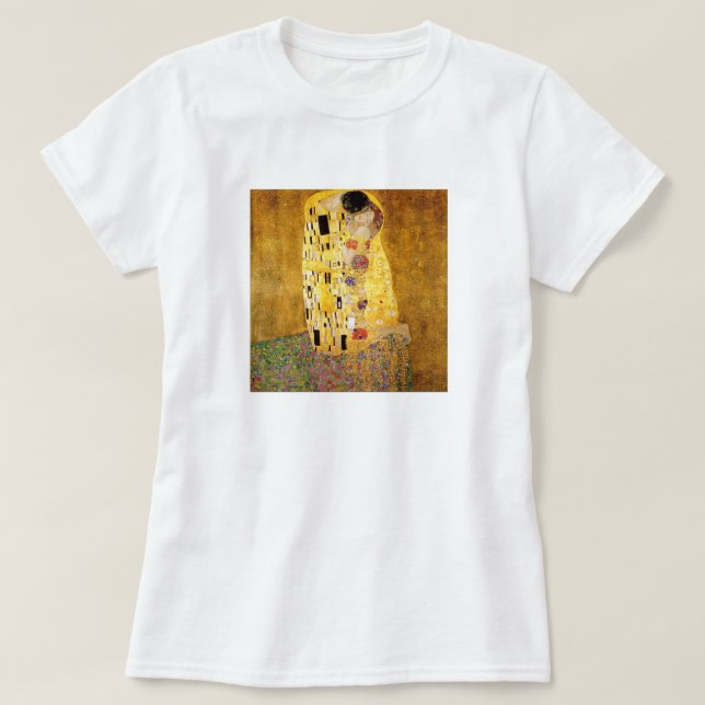 Gustav Klimt le T-shirt de baiser (Design devant)