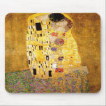 Gustav Klimt le tapis de souris de baiser<br><div class="desc">Gustav Klimt le tapis de souris de baiser. Peinture à l'huile d'illustration sur la toile à partir de 1907-1908. Le baiser est la peinture la plus connue de Gustav Klimt, un beau travail représentant la taille de sa période d'or. Un cadeau parfait pour les amants du symbolisme autrichien, le Gustav...</div>