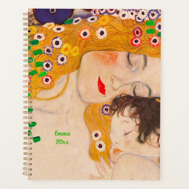Gustav Klimt - Mère et Enfant (Devant)