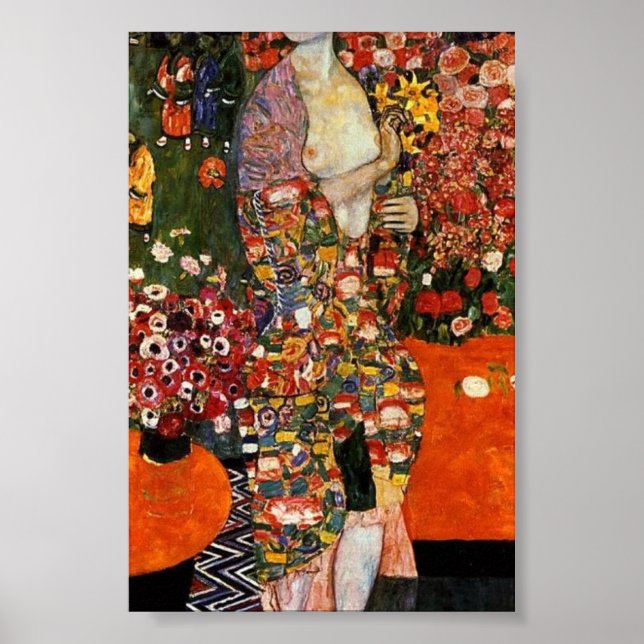 Gustav Klimt Poster De La Danse (Devant)