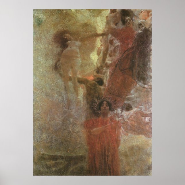 Gustav Klimt ~ Poster de médecine (Devant)
