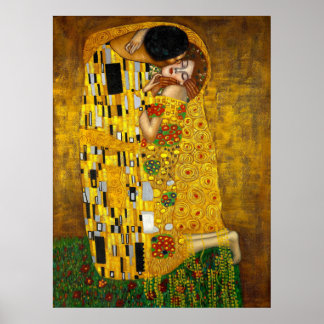 Gustav Klimt Poster - the Kiss