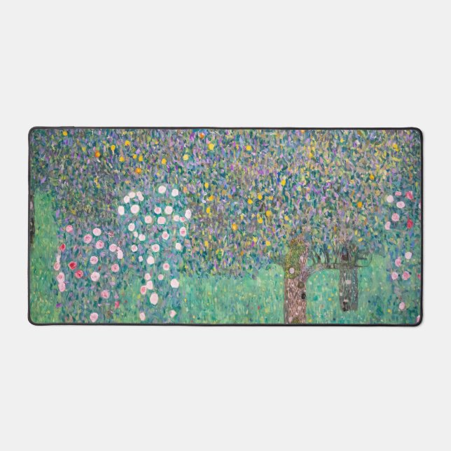 Gustav Klimt - Roseraies sous les Arbres (Recto)