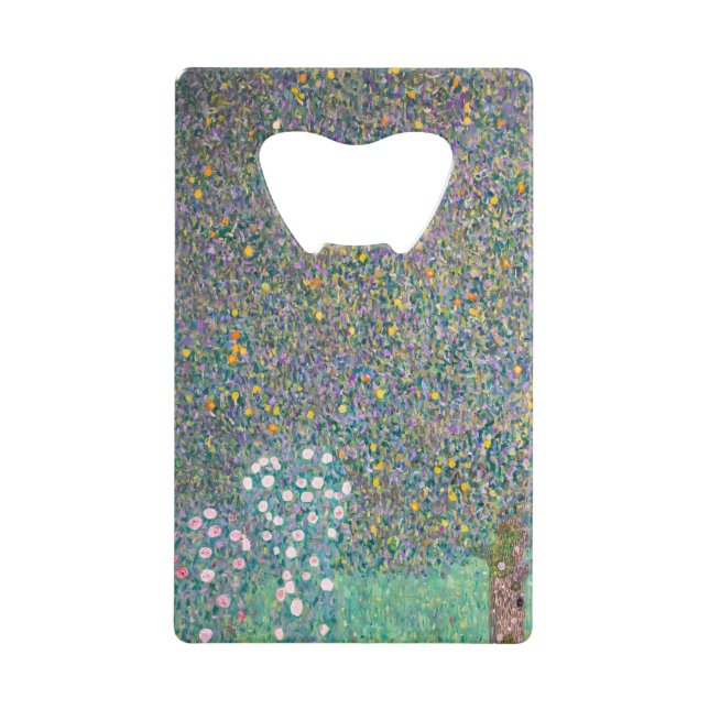 Gustav Klimt - Roseraies sous les Arbres (Devant)