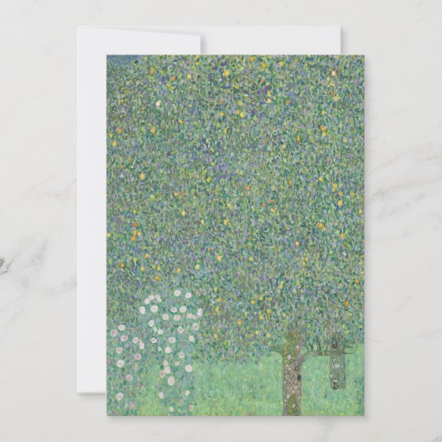 Gustav Klimt - Rosiers sous les arbres (Devant)