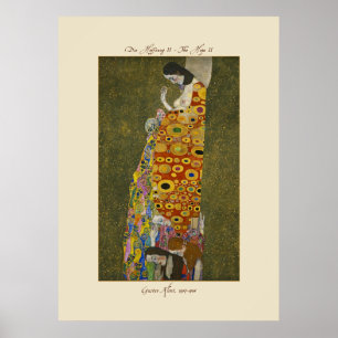 Gustav Klimt The Hope II 1907-1908 Poster Print
