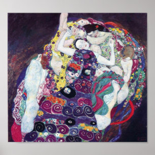 Gustav Klimt The Virgin Poster